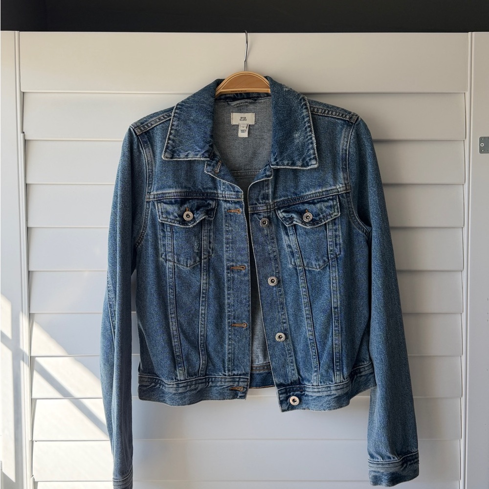 River Island Cropped Denim Jacket